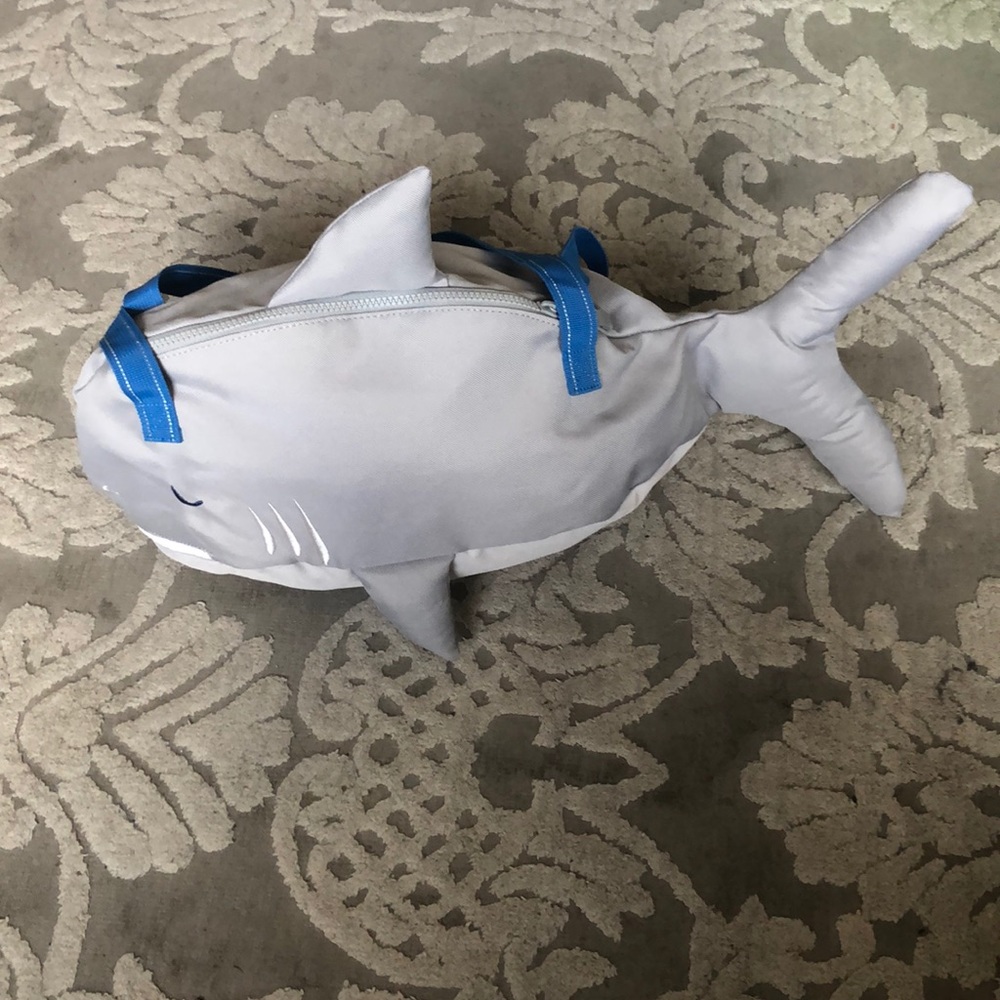 Pottery Barn Kid’s shark tote bag